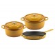 Cast iron pan set of 3 parts Hosse, Dijon | Cast iron pan set |  |