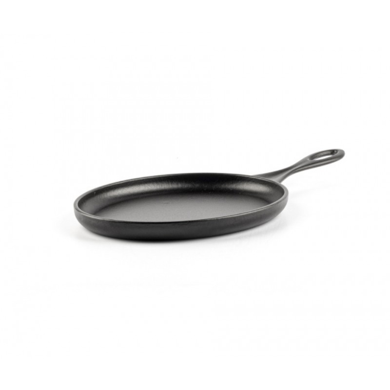 Cast iron pan oval Hosse, 18x25cm - 
