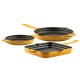 Cast iron pan set of 3 parts Hosse, Dijon | Cast iron pan set |  |