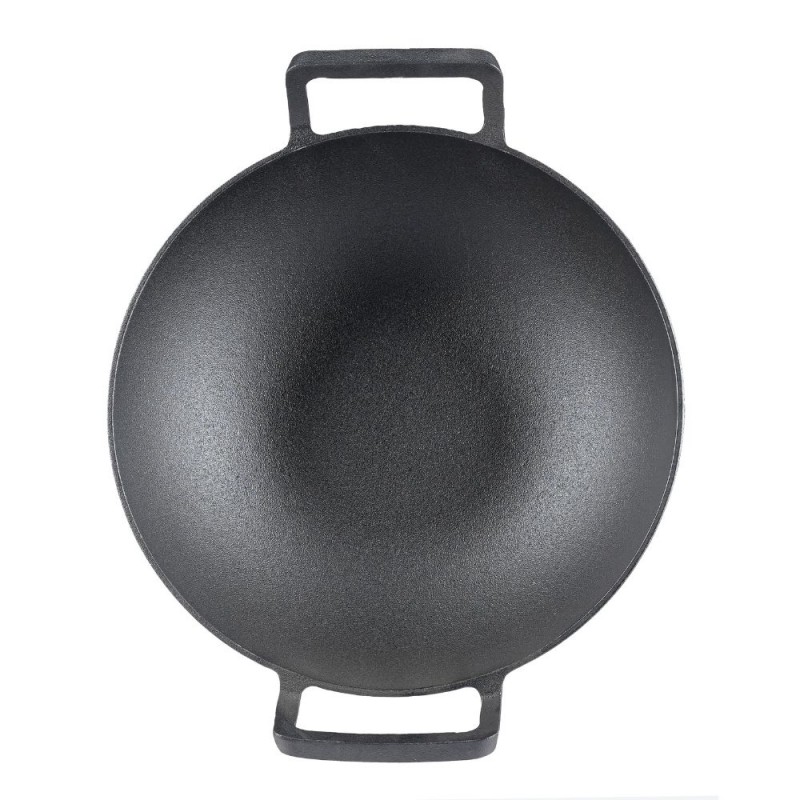 Cast iron wok pan, Ф31 | Flat cast iron pan Cast iron wok pan, Ф31 | Flat cast iron pan | Cast iron pan |