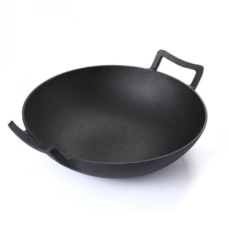Cast iron wok pan, Ф36 - Product Comparison