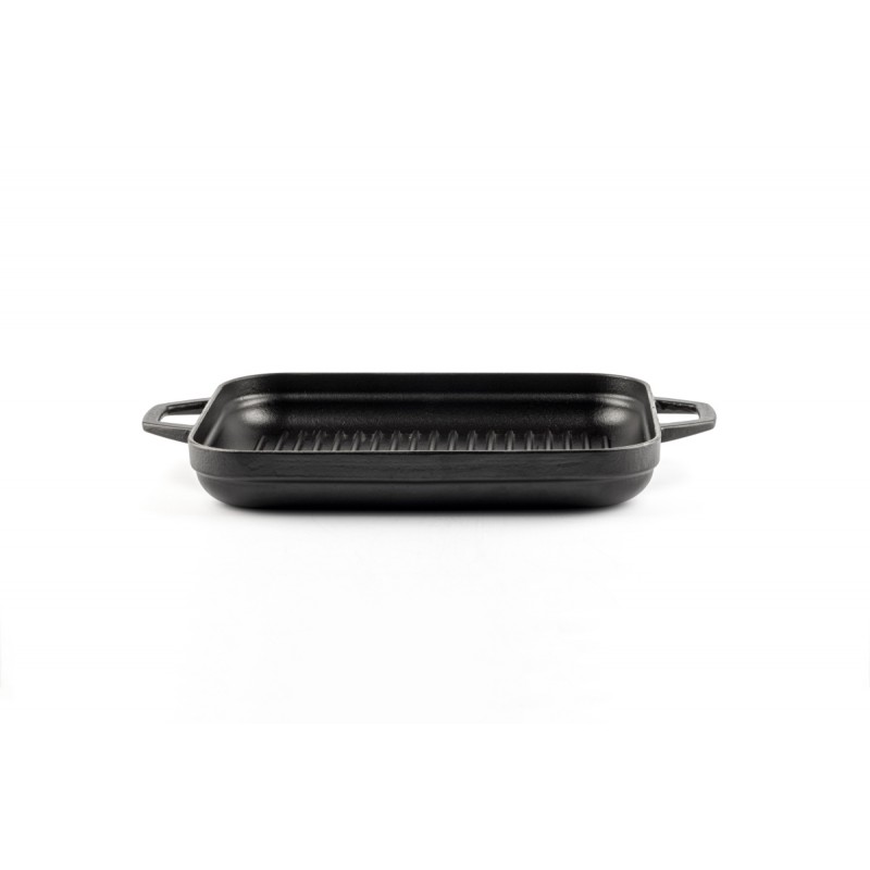 Rectangular Cast Iron Grill Pan with two handles Hosse, 26x32cm | Cast iron pan |  |