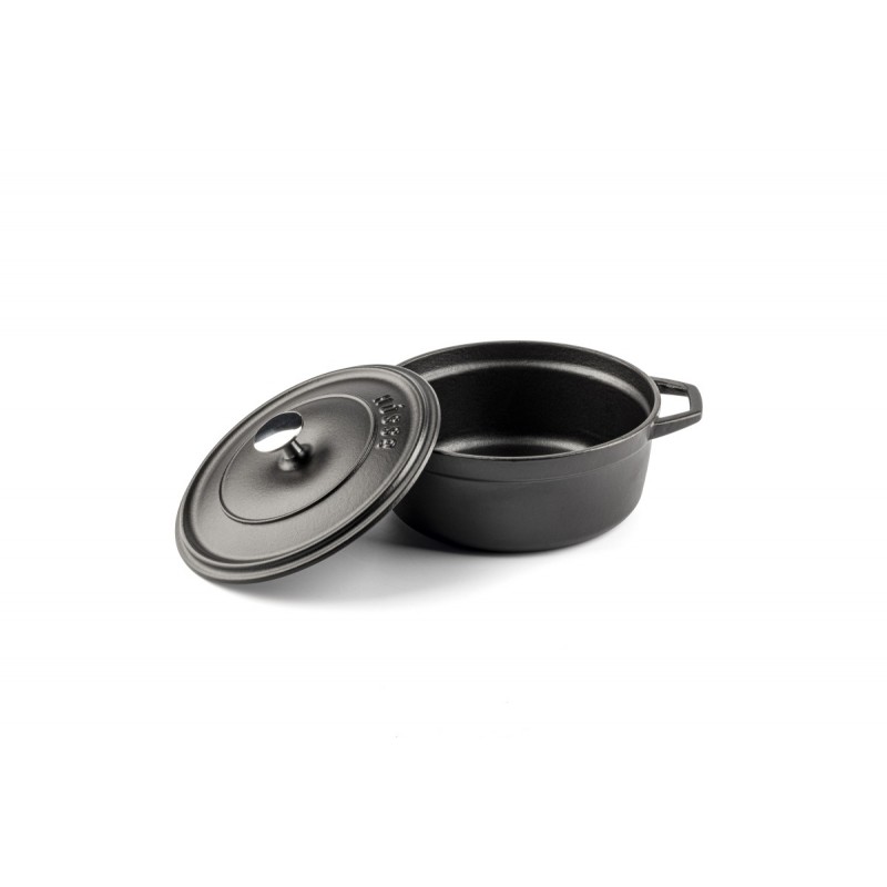 Cast iron deep pot Hosse, Black Onyx, Ф12 | Cast iron pot |  |