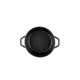 Cast iron deep pot Hosse, Black Onyx, Ф20 | Cast iron pot |  |