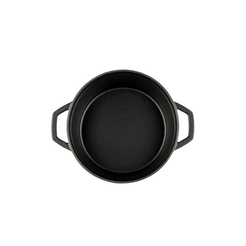 Cast iron deep pot Hosse, Black Onyx, Ф24 | Cast iron pot |  |