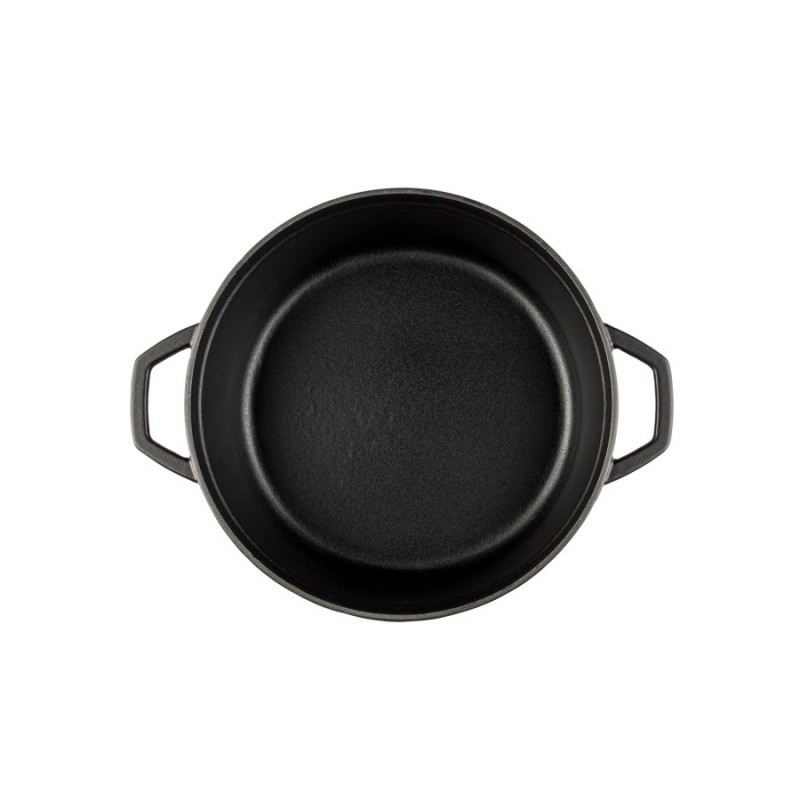 Cast iron deep pot Hosse, Black Onyx, Ф28 | Cast iron pot |  |