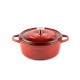 Cast iron deep pot Hosse, Rubin, Ф20 | Cast iron pot |  |