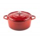 Cast iron deep pot Hosse, Rubin, Ф24 | Cast iron pot |  |