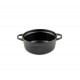 Cast iron deep pot Hosse, Black Onyx, Ф12 | Cast iron pot |  |