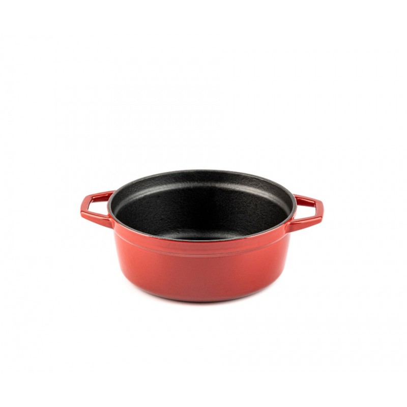 Cast iron deep pot Hosse, Rubin, Ф12 - Cast iron pot