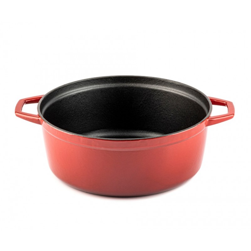 Cast iron deep pot Hosse, Rubin, Ф28 - Cast iron pot