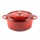 Cast iron deep pot Hosse, Rubin, Ф28 | Cast iron pot |  |