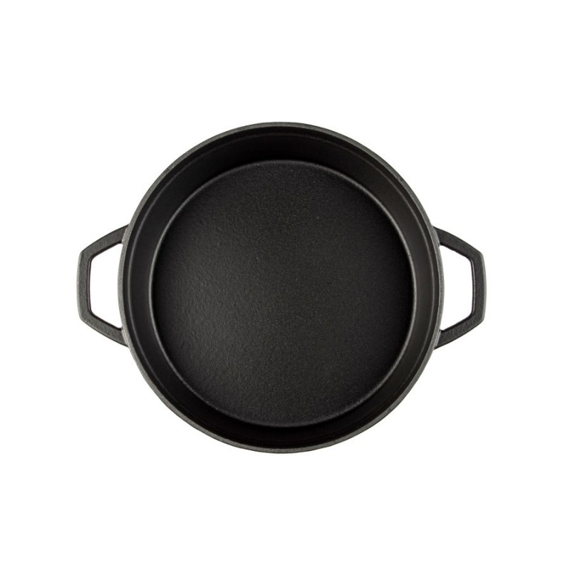 Cast iron shallow pot Hosse, Black Onyx, Ф28 | Cast iron pot |  |