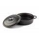 Cast iron shallow pot Hosse, Black Onyx, Ф26 | Cast iron pot |  |