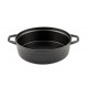 Cast iron shallow pot Hosse, Black Onyx, Ф26 | Cast iron pot |  |