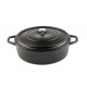 Cast iron shallow pot Hosse, Black Onyx, Ф26 | Cast iron pot |  |