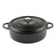 Cast iron shallow pot Hosse, Black Onyx, Ф28 | Cast iron pot |  |