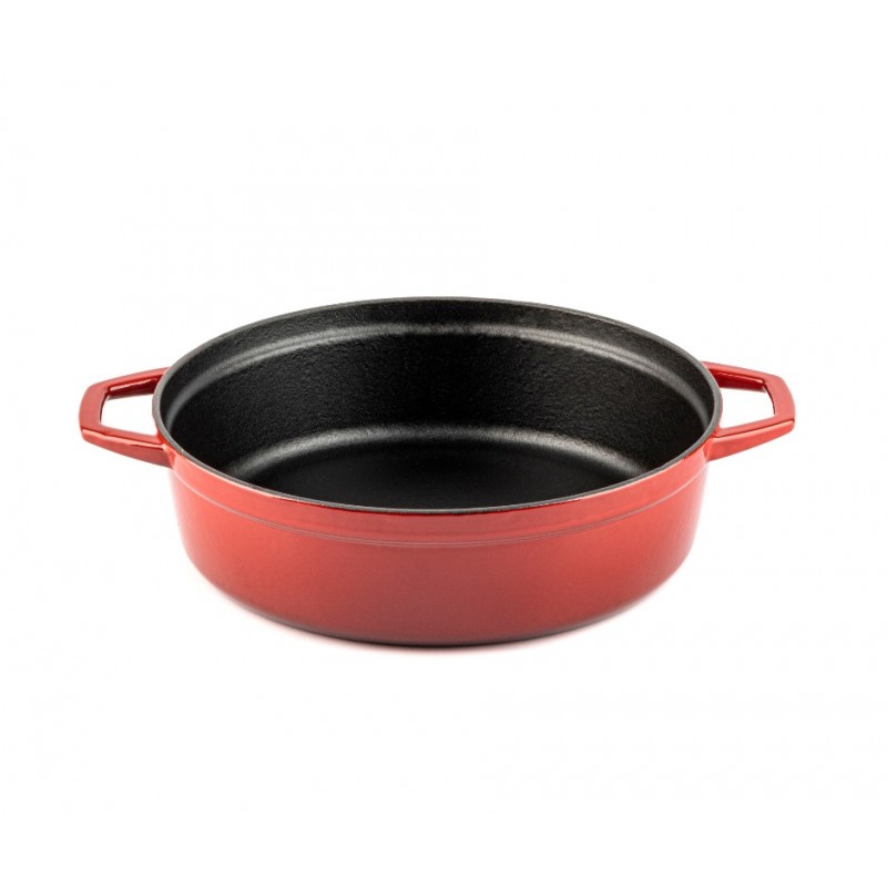 Cast iron shallow pot Hosse, Rubin, Ф26 - Cast iron pot