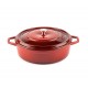 Cast iron shallow pot Hosse, Rubin, Ф26 | Cast iron pot |  |