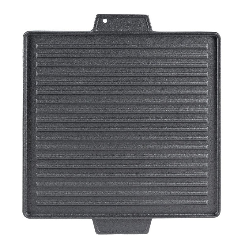 Double-sided cast iron grill plate, 38x38 cm - Product Comparison