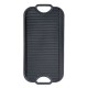 Double-sided cast iron grill plate, 51x26 cm | Cast iron plate Double-sided cast iron grill plate, 51x26 cm | Cast iron plate | |