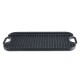 Double-sided cast iron grill plate, 51x26 cm | Cast iron plate Double-sided cast iron grill plate, 51x26 cm | Cast iron plate | |