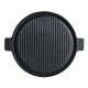 Double-sided cast iron grill plate, Ф35 | Cast iron plate Double-sided cast iron grill plate, Ф35 | Cast iron plate | |