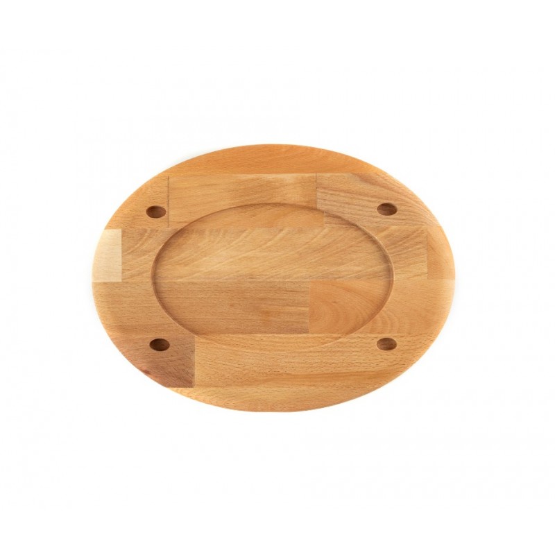 Wooden trivet for oval plate Hosse HSOISK2533, 25x33cm | Wooden trivet |  |