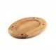 Wooden trivet for oval plate Hosse HSOISK2533, 25x33cm | Wooden trivet |  |