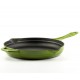 Enameled cast iron pan Hosse, Bamboo, Ф28cm | Flat cast iron pan | Cast iron pan |