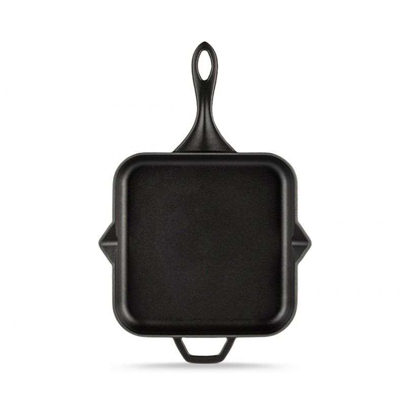 Enameled cast iron pan Hosse, Black Onyx, 28x28cm - Cast iron pan