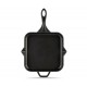 Enameled cast iron pan Hosse, Black Onyx, 28x28cm | Flat cast iron pan | Cast iron pan |