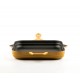 Enameled cast iron pan Hosse, Dijon, 28x28cm | Flat cast iron pan | Cast iron pan |