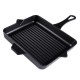 Enameled cast iron pan Hosse, Black Onyx, 26x32cm | Flat cast iron pan Enameled cast iron pan Hosse, Black Onyx, 26x32cm | Flat cast iron pan | Cast iron pan |