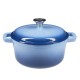 Enameled cast iron pot, Blue, Ф24 | Cast iron pot Enameled cast iron pot, Blue, Ф24 | Cast iron pot | |